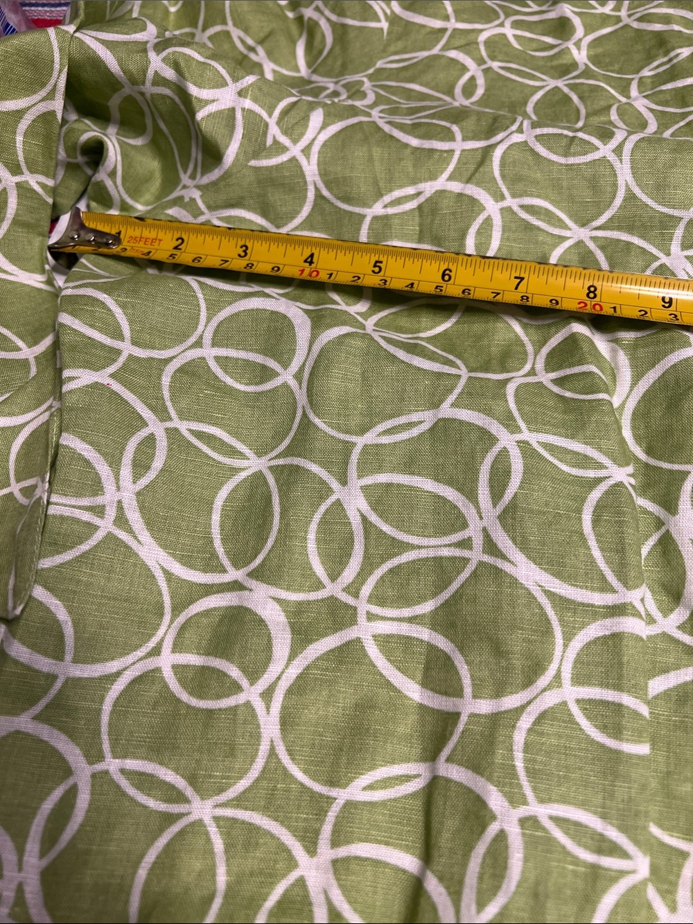Harve Benard Lime Green and White Printed Skirt - Picture 4 of 12